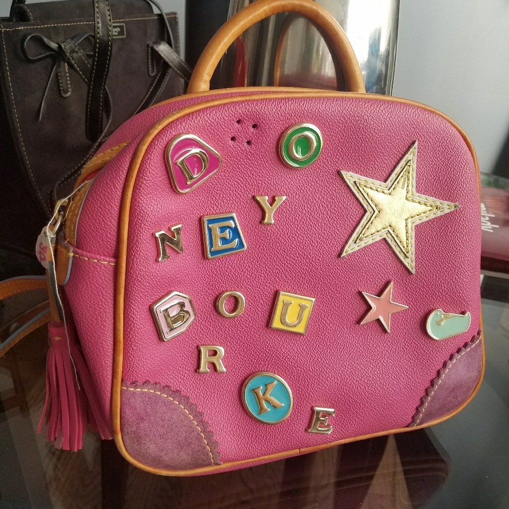 Dooney &  Bourke Pink Small Backpack 😍